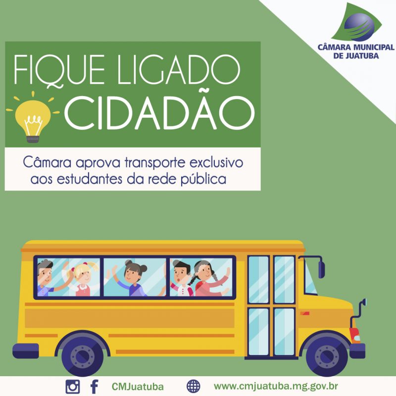 Leia mais sobre o artigo Câmara aprova por unanimidade projeto que restabelece o transporte escolar exclusivo