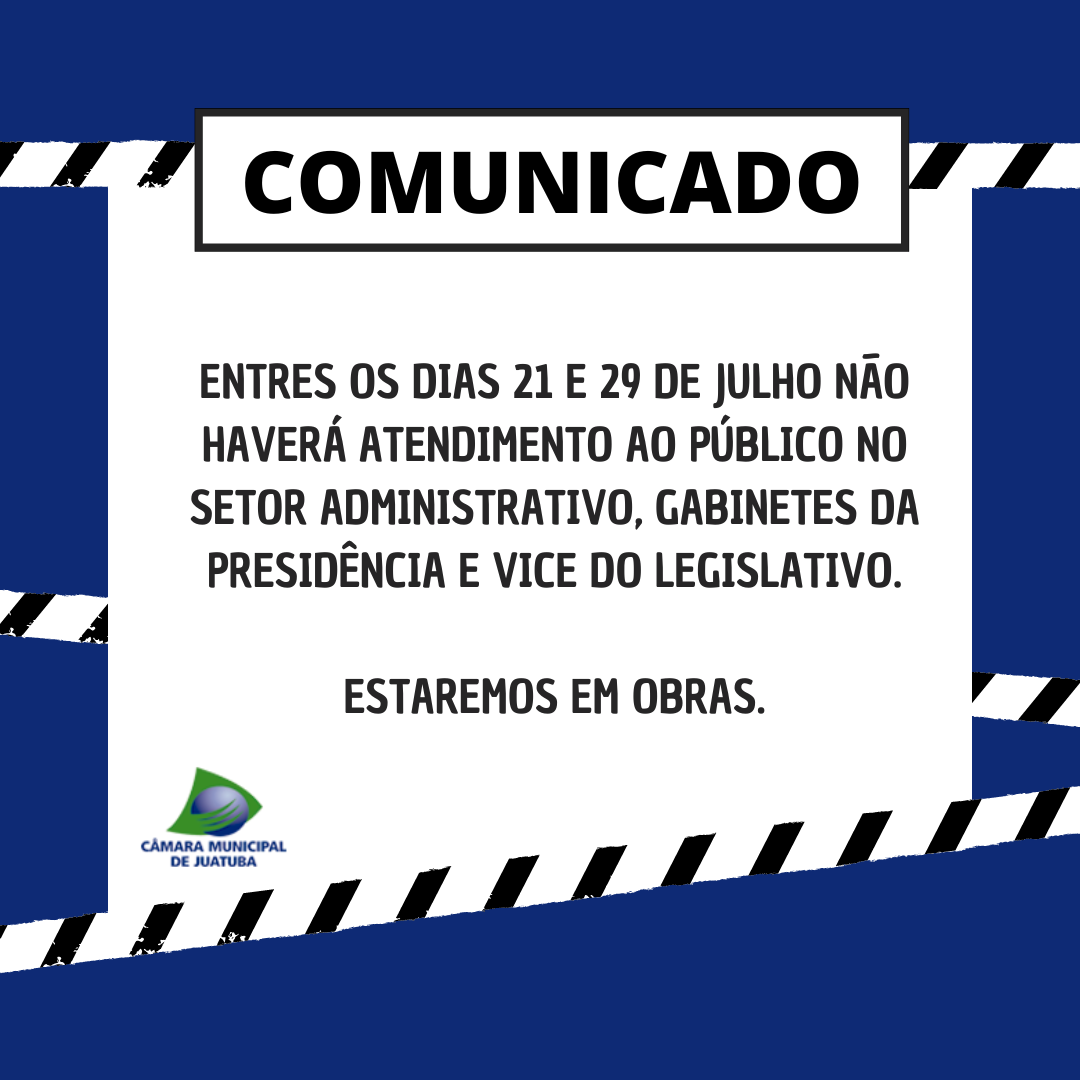 Leia mais sobre o artigo COMUNICADO